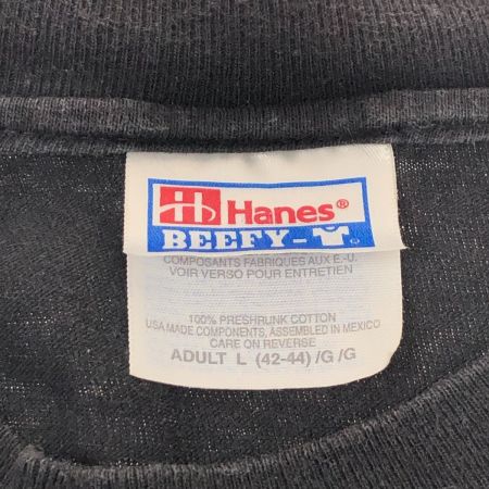  90s Henes Tシャツ SIZE L 古着 BEEFY-T ブラック