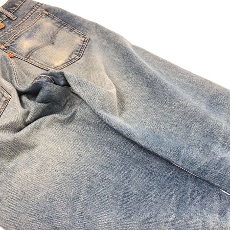  80s Levis ジーンズ 505 SIZE W32×L34 81年製 メキシコ製 オレンジタブ 古着 ダメージ有 インディゴ
