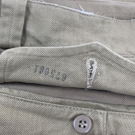  50~60s French Army パンツ Ｍ-52チノパン 後期 古着 ベージュ