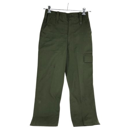  80~90s British Army パンツ ファティーグパンツ SIZE M(W:80cm) 古着 オリーブ