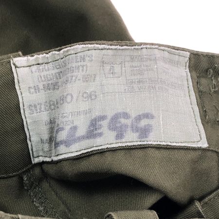  80~90s British Army パンツ ファティーグパンツ SIZE M(W:80cm) 古着 オリーブ