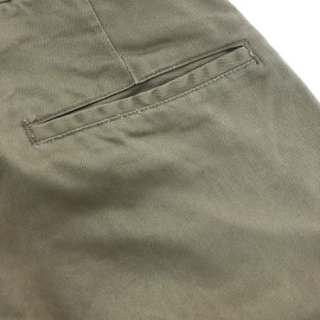  50~60s US.ARMY パンツ チノパントラウザー SIZE W33×L29 両爪PRENTICEアルミジッパー 古着 ベージュ