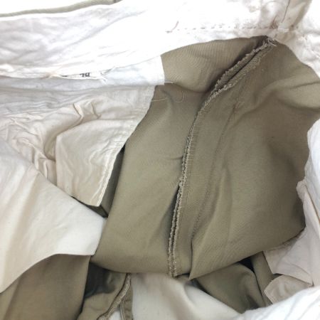  50~60s US.ARMY パンツ チノパントラウザー SIZE W33×L29 両爪PRENTICEアルミジッパー 古着 ベージュ