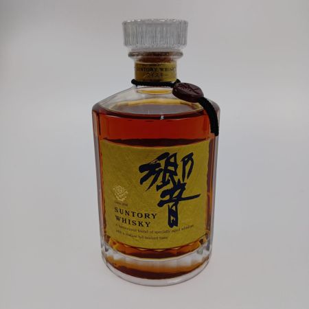 【北海道内限定発送】 HIBIKI サントリーヒビキ ウイスキー　響　両面ゴールドラベル 未開栓