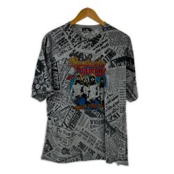 □□ Hysteric Glamour ヒステリックグラマー Tシャツ SIZE L 古着 02171CT06 グレー Cランク