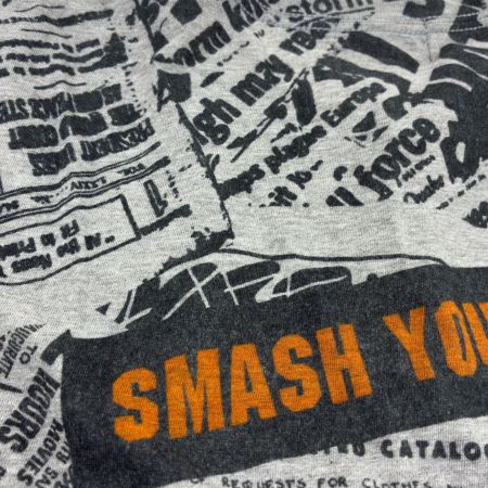  Hysteric Glamour ヒステリックグラマー Tシャツ SIZE L 古着 02171CT06 グレー