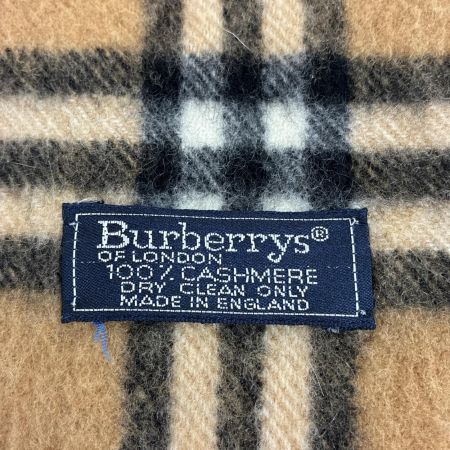 Burberrys バーバリーズ マフラー カシミアマフラー ノバチェック チェック ベージュ