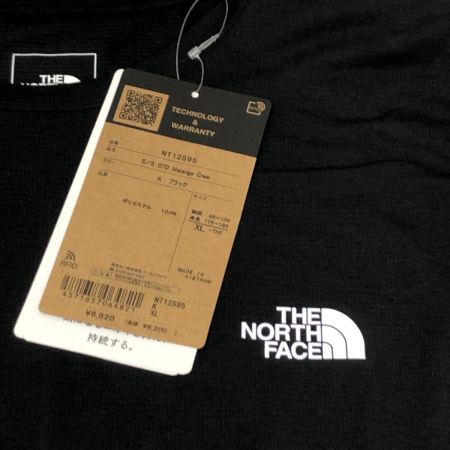  THE NORTH FACE ザノースフェイス Tシャツ SIZE XL  NT12595 ブラック
