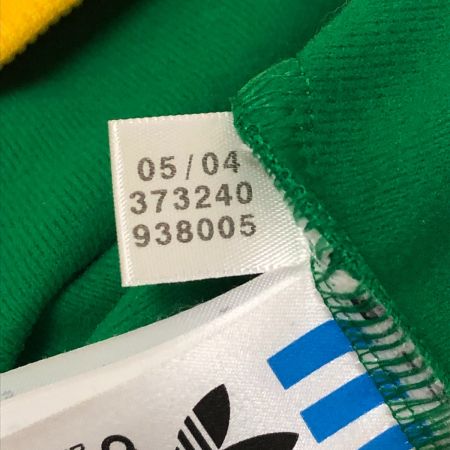 00s adidas Originals ジャージ トラックジャケット SIZE M 古着 938005 グリーン×イエロー