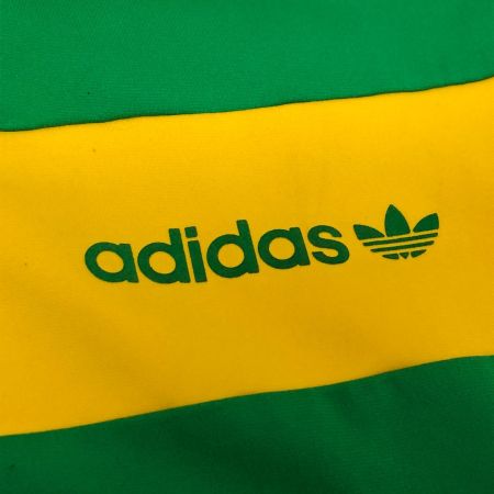  00s adidas Originals ジャージ トラックジャケット SIZE M 古着 938005 グリーン×イエロー
