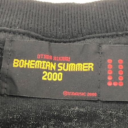  00s 宇多田ヒカル Tシャツ BOHEMIAN SUMMER 2000 古着 ブラック