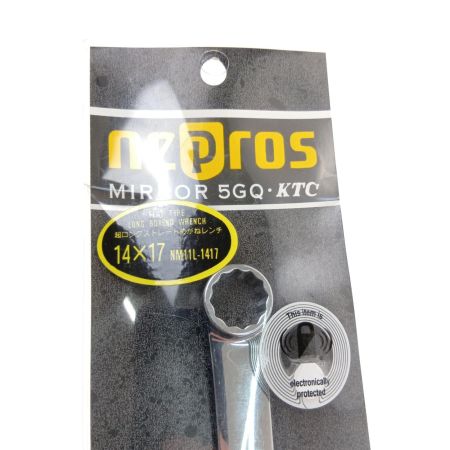  KTC ケーティーシー ネプロス　超ロングストレートめがねレンチ NM11L-1417