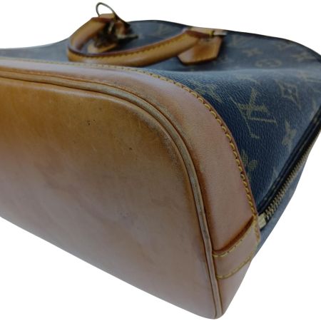  LOUIS VUITTON ルイヴィトン モノグラム アルマ　ハンドバッグ M51130 ブラウン