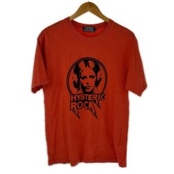 □□ Hysteric Glamour ヒステリックグラマー Tシャツ SIZE M 古着 02241CT10 オレンジ Cランク