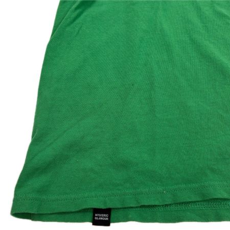  Hysteric Glamour ヒステリックグラマー Tシャツ SIZE M 古着 02241CT13 グリーン