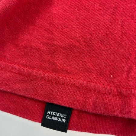  Hysteric Glamour ヒステリックグラマー Tシャツ SIZE M 古着 02241CT07 レッド