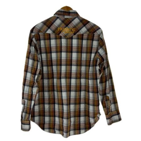  Hysteric Glamour ヒステリックグラマー シャツ ラメチェックウエスタンシャツ SIZE L 古着 チェック 02231AH03 ブラウン