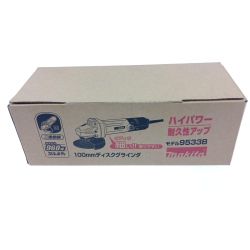 □□ MAKITA マキタ 100ｍｍディスクグラインダ100ｍｍコード式 9533B Sランク