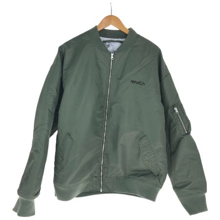  RVCA ジャケット MA-1 SIZE L 古着 BC042777 オリーブ