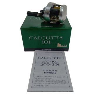 SHIMANO シマノ 12カルカッタ 101（左ハンドル） 02832 - 中古釣り