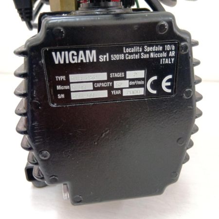  イチネンTASCO オイル逆流防止弁付高性能ツーステージ真空ポンプ TA150F