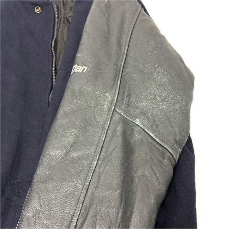 80s CANADA SPORTWEAR ジャケット スタジャン SIZE M 古着  ブラック