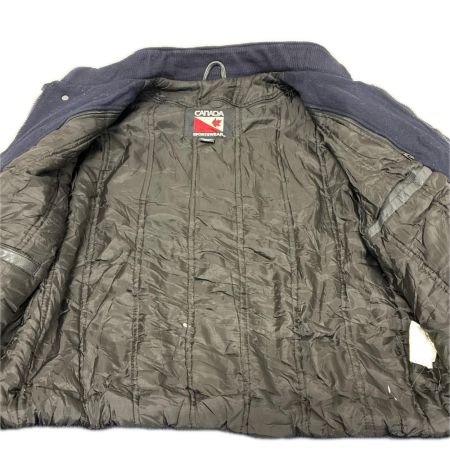 80s CANADA SPORTWEAR ジャケット スタジャン SIZE M 古着  ブラック