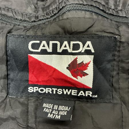 80s CANADA SPORTWEAR ジャケット スタジャン SIZE M 古着  ブラック