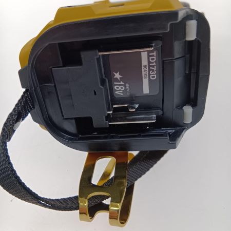  MAKITA マキタ 充電式インパクトドライバ　18V　新品セットばらし品 TD173D プレミアムイエロー 20周年記念カラー