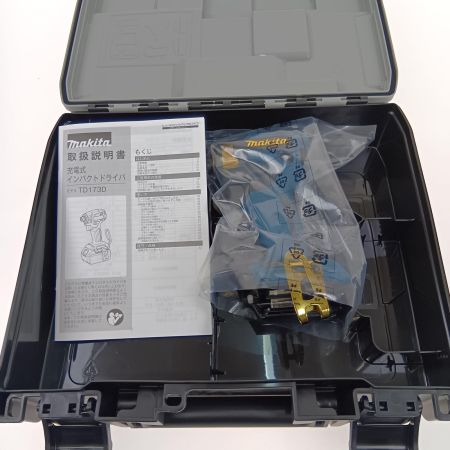  MAKITA マキタ 充電式インパクトドライバ　18V　新品セットばらし品 TD173DRGX プレミアムブルー 20周年記念カラー