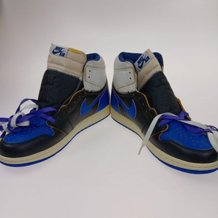  NIKE ナイキ スニーカー　フラグメント × ユニオン ジョーダン 1 ハイ OG スポーツロイヤル IO7847-001 ブルー