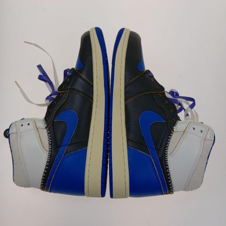  NIKE ナイキ スニーカー　フラグメント × ユニオン ジョーダン 1 ハイ OG スポーツロイヤル IO7847-001 ブルー