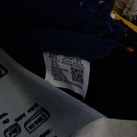  NIKE ナイキ スニーカー　フラグメント × ユニオン ジョーダン 1 ハイ OG スポーツロイヤル IO7847-001 ブルー