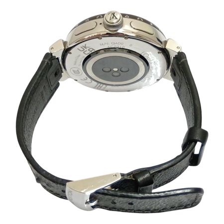  LOUIS VUITTON ルイヴィトン 腕時計　タンブール ホライゾン クォーツ QAD0 ブラック