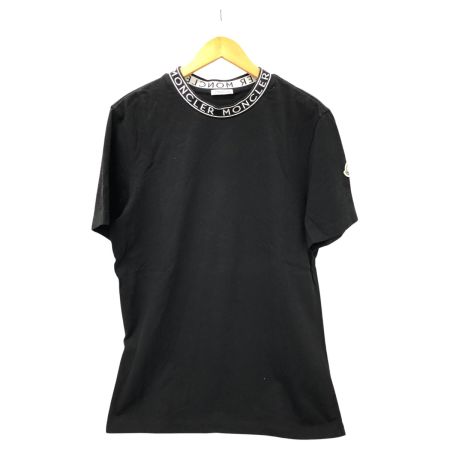  MONCLER モンクレール Tシャツ 半袖Tシャツ SIZE L 22-32581 ブラック