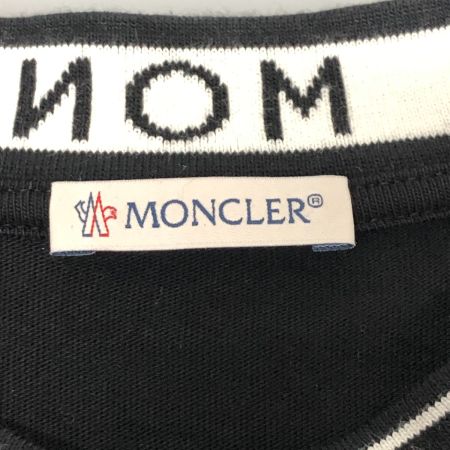  MONCLER モンクレール Tシャツ 半袖Tシャツ SIZE L 22-32581 ブラック