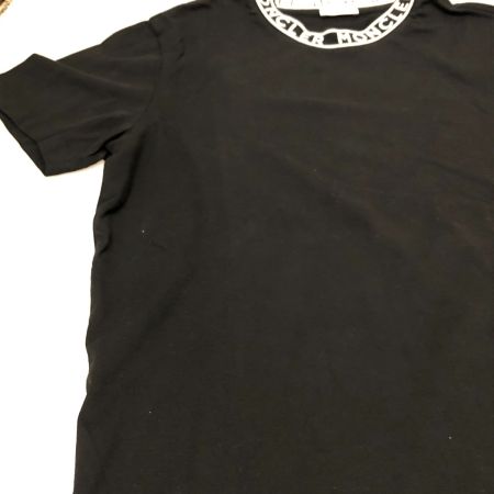  MONCLER モンクレール Tシャツ 半袖Tシャツ SIZE L 22-32581 ブラック