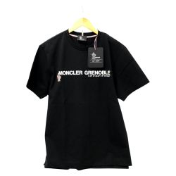 □□ MONCLER モンクレール Tシャツ 半袖Tシャツ SIZE XL  C-SCOM-24-31619 ブラック Aランク