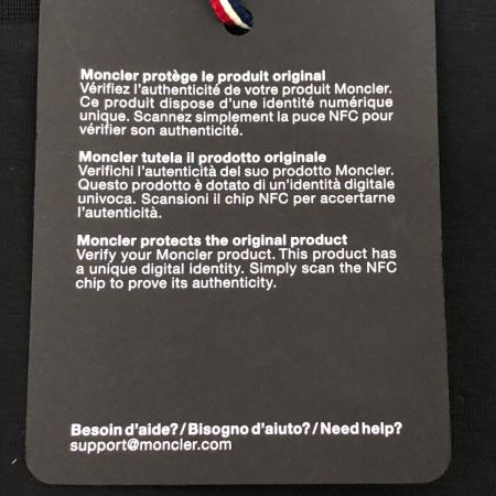  MONCLER モンクレール Tシャツ 半袖Tシャツ SIZE XL  C-SCOM-24-31619 ブラック