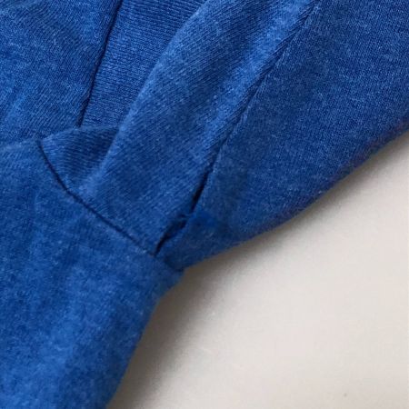  90s FRUT OF THE LOOM Tシャツ 古着 キッズサイズ(14~16歳) ブルー