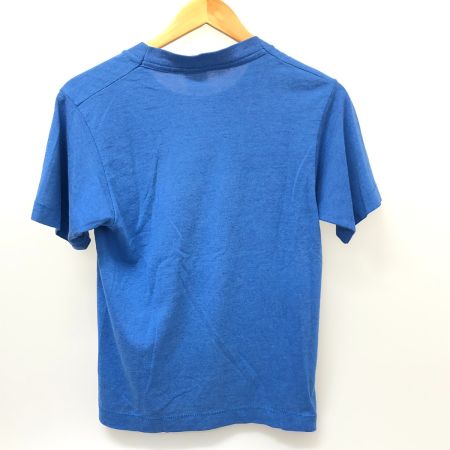  90s FRUT OF THE LOOM Tシャツ 古着 キッズサイズ(14~16歳) ブルー