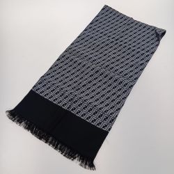 □□ FENDI フェンディ スカーフ ブラック Bランク