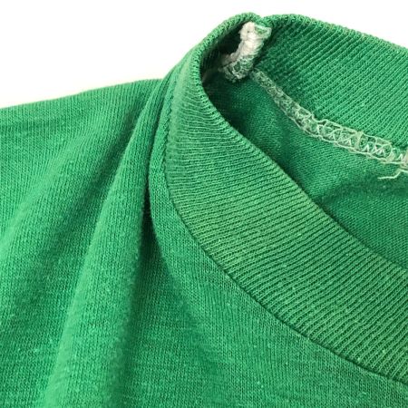  70~80s Velva Sheen Tシャツ SIZE M 古着 イエロータグ グリーン