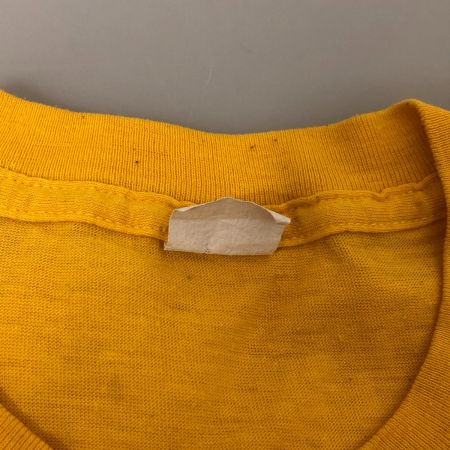  70s Unknow Tシャツ SIZE L 古着 イエロー
