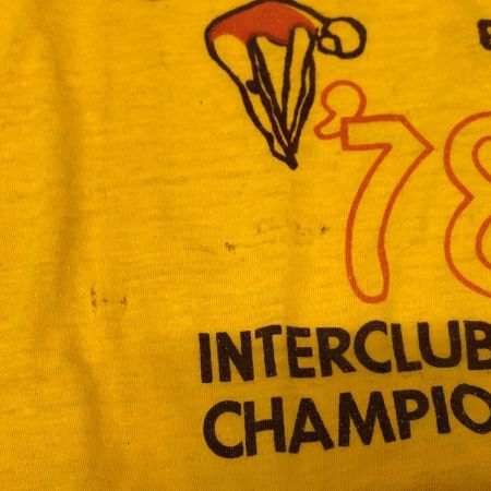  70s Unknow Tシャツ SIZE L 古着 イエロー
