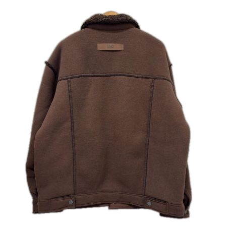  UGG アグ ジャケット ジャンソン UGGフラッフ ジャケット II ムートン ブルゾン SIZE XL 1171455 ブラウン