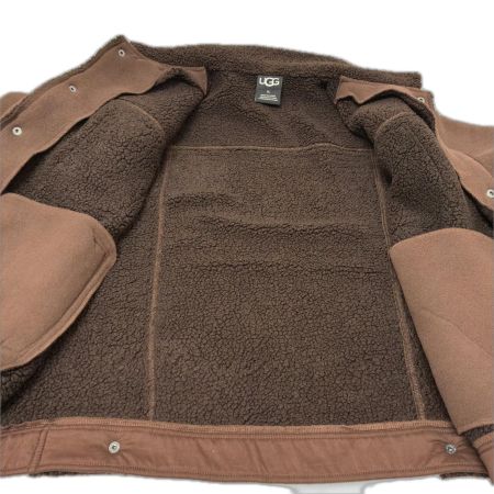 UGG アグ ジャケット ジャンソン UGGフラッフ ジャケット II ムートン ブルゾン SIZE XL 1171455 ブラウン