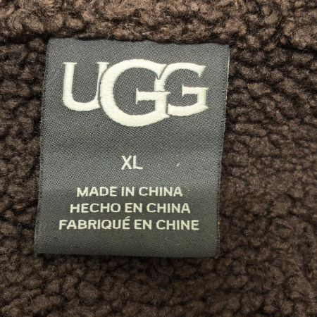  UGG アグ ジャケット ジャンソン UGGフラッフ ジャケット II ムートン ブルゾン SIZE XL 1171455 ブラウン