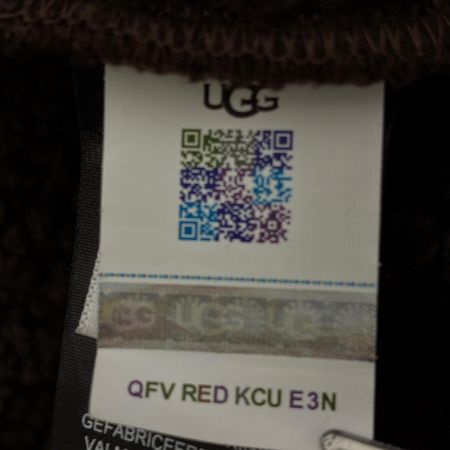  UGG アグ ジャケット ジャンソン UGGフラッフ ジャケット II ムートン ブルゾン SIZE XL 1171455 ブラウン