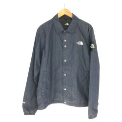 □□ THE NORTH FACE ザノースフェイス ジャケット デニムコーチジャケット SIZE L NP12042 ネイビー Bランク